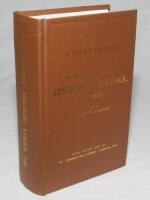 Wisden Cricketers' Almanack 1913. Willows hardback reprint (2002) in dark brown boards with gilt lettering. Limited edition 393/500. Very good condition - cricket