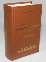 Wisden Cricketers' Almanack 1937. Willows hardback reprint (2011) in dark brown boards with gilt lettering. Limited edition 346/500. Very good condition - cricket