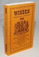 Wisden Cricketers' Almanack 1942. Willows reprint (1999) in softback covers. Limited edition 191/500. Very good condition - cricket