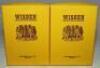 Wisden Cricketers' Almanack 1864-1878. Fifteen facsimile editions published by John Wisden &amp; Co Ltd, London 1991. Limited edition 139/1000. Brown hard board covers with gilt lettering to covers and spine. In original yellow presentation box. Very good - 2