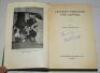 'Bat, Ball, Wicket and All'. G.D. Martineau. First edition, London 1950. Good dustwrapper. Signed in ink to front endpaper with dedication to 'Hubert Riley' from Martineau. Some foxing to page edges, otherwise in good condition. Sold with 'Cricket through - 3