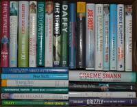 England Test and County cricketers' biographies and autobiographies. Box comprising twenty six modern hardbacks, all with good dustwrappers, each signed by the subject/ author. Signatures include Alf Gover, John Lever, Chris Adams, Chris Lewis, Jim Parks,