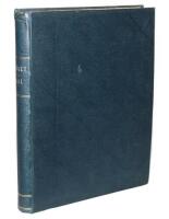 'Cricket: A Weekly Record of the Game'. Volume XX, January to December 1901 bound in blue cloth complete with title and contents pages. Red speckled page edges. Minor age toning to pages, otherwise in very good condition - cricket