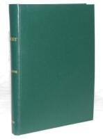 'Cricket: A Weekly Record of the Game'. Volume XXVII, January to December 1908 bound in modern green cloth complete with title and contents pages. VG - cricket