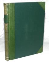 'Cricket: A Weekly Record of the Game'. Volume XXVIII, January to December 1909 bound in modern quarter green leather complete with title and contents pages. VG - cricket