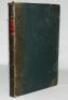 'Famous Cricketers &amp; Cricket Grounds'. C.W. Alcock. London 1895. Bound in half leather with title in gilt to spine, marbled end papers. Some age toning and wear to boards otherwise in good condition - cricket - 2