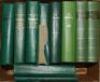 'The Cricketer Magazine'. Two boxes comprising thirty one bound volumes of the magazine. Includes nine volumes bound in publisher's original green bindings, Vols. III 1922/23, IX 1928, X 1929, XII 1931, XVIII 1937, XX 1939, XXIV 1943, XXV 1944, and XXVI 1