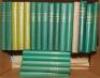 'The Cricketer Magazine'. Two boxes comprising thirty one bound volumes of the magazine. Includes nine volumes bound in publisher's original green bindings, Vols. III 1922/23, IX 1928, X 1929, XII 1931, XVIII 1937, XX 1939, XXIV 1943, XXV 1944, and XXVI 1 - 2