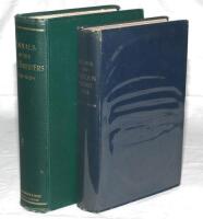 Wandering cricket club histories. Three hardback titles in original publisher's cloth. 'Annals of the Free Foresters', W.K.R. Bedford, W.E.W. Collins and others, Edinburgh 1895. Green publisher's cloth with gilt emblem to front and title to spine. Minor w