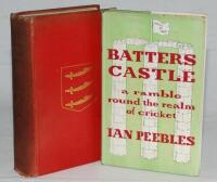 Middlesex cricket. 'Middlesex County Cricket Club Vol. II 1900-1920'. F.S. Ashley-Cooper. London 1921. Original red cloth with Middlesex emblem in gilt to front and gilt title to spine. Handwritten dedication in ink to front endpaper, 'A.R. Tanner with be