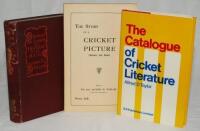 Alfred D. Taylor. Three titles by Taylor. 'The Story of a Cricket Picture (Sussex and Kent)'. Told by The late Alfred D. Taylor ('Willow Wielder'). Hove 1923. A treatise on J.R. Mason's lithograph, one of the most famous of cricket prints. Softback. Very 