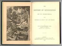 'The History of Kennington'. H.H. Montgomery, Bishop of Tasmania, formerly vicar of Kennington. First edition, London 1889. Original green cloth boards with gilt title to spine. Padwick 2642. Slight breaking to internal hinges and page block. Minor wear a