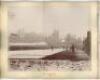 Sport at Eton College 1890-1894. An nice selection of eight original mono photographs, originally taken from an album, depicting sporting activities at Eton College for the period. Images include the wall game in progress on a wintry St. Andrew's Day 1890 - 3