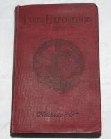 Olympics. '1900 Paris Exposition. Guide Pratique Du Visiteur De Paris et De L'Exposition'. Published by La Librairie, Hachette &amp; Co., Paris 1900. Comprehensive original guide book comprising 484 plus xxiv pages covering the events and national pavilio