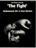 'The Fight'. Muhammad Ali v Ken Norton 1973. Official programme for the World Heavyweight Championship fight held in San Diego on the 31st March 1973. VG - boxing