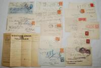 Cyril Tolley. British Amateur Golf Champion 1920 &amp; 1929. A selection of ephemera relating to Tolley including two cancelled bank cheques signed by Tolley dated 1924 and 1934, a collection of thirteen letters and postcards written to Tolley 1920-1939, 