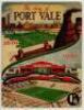 'The Story of Port Vale 1876-1950'. Souvenir brochure published in 1950 to commemorate the opening of the new ground at Hamil Road, Burslem. Printed by James Heap, Stoke-on-Trent. Original decorative colour wrappers. Light wear and soiling to wrappers, ot