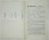 Charlton Athletic. Original official four page agreement/ contract between Gordon Harold Jago and Jack Phillips, Secretary of Charlton Athletic to play for Charlton for the 1957/58 season. Signed by Jago and Phillips in ink and dated 3rd May 1957 and witn - 2