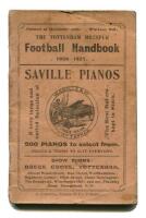 'The Tottenham Hotspur Football Handbook 1906-1907'. Early pre-league official club handbook for the 1906/1907 season, with original printed paper wrappers. 56pp. Printed by C. Coventry of Tottenham. The Handbook, 12cm x 8cm, includes sections, 'Progress 