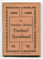 'The Tottenham Hotspur Football Handbook 1928-1929'. Official club handbook. Original wrappers. 52pp. Printed by C. Coventry of Tottenham. Good/very good condition. Rare - football