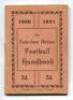 'The Tottenham Hotspur Football Handbook 1930-1931'. Official club handbook. Original wrappers. 48pp. Printed by C. Coventry of Tottenham. Good/very good condition. Rare - football