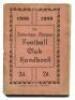 'The Tottenham Hotspur Football Club Handbook 1938-1939'. Official club handbook. Original wrappers. 60pp plus note page. Printed by Crusha &amp; Son Ltd of Tottenham. Some wear and soiling to wrappers, loss of staple, small hole around staple area otherw