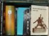 Football publications. Box comprising sixteen titles including 'Dansk Boldspil-Union 1889-1964', Copenhagen 1964. Minor soiling to wrappers, otherwise in good condition. 'Famous Association Footballers 1895'. Yore Publications 1997. Limited edition of 250