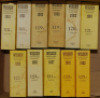 Wisden Cricketers' Almanack 1977 to 1985, 1993 to 2002, 2004 to 2007 and 2016. Original hardbacks with dustwrapper, with the exception of the 1977 and 1977 which are rebound editions lacking covers and the 1984 and 1985 editions which are lacking dustwrap - 3