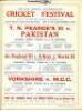 'The Lord's Taverners Celebrate their Twenty First Birthday' 1971. Original poster produced for the match v An Old England XI at Lord's, 31st July 1971, 'played in the costume and with the equipment of 1884'. Listed names of participants include Barringto - 3