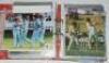 Test and County cricket signatures 1970s-1990s. Red file comprising mainly colour and mono press photographs and magazine cuttings, with some scorecards, programmes, postcards and collectors' cards. The majority signed with over one hundred and thirty sig - 3