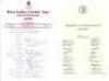 International tour sheets 1995-2004. Three official autograph sheets for West Indies tour to England 1995 (18 signatures), South Africa 'A' tour to England 1996 (19), and Kenya for the I.C.C. World Cup 1999 (19). Sold with an unofficial sheet for the New 