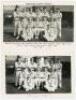 Yorkshire C.C.C. team postcards 1947-1959. Five official mono real photograph postcards of Yorkshire teams for seasons 1947, 1948, 1949 (all published by Chas. Price, Leeds), 1955 and 1959 (publisher unknown). Minor annotations to lower borders of the 195 - 3