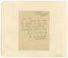 Gerald John Villiers Weigall. Cambridge University, Kent &amp; Europeans 1891-1920. Single page hand written note on Kent C.C.C. letterhead, dated 3rd June 1926'. Weigall is replying to a request for his signature. Nicely signed 'G J V Weigall'. The lette - 2