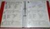 Kent C.C.C. 1944-1997. Red folder comprising approx. twenty five official scorecards for notable matches, some later cards signed. Scorecards include Middlesex &amp; Essex v Kent &amp; Surrey, Lord's 26th August 1944. Kent v Yorkshire, 18th- 21st May 1945 - 3