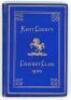 Kent County Cricket Club Annual 1904. Hardback 'blue book'. Original decorative boards. Gilt titles and to all page edges with gilt Kent emblem to centre. Printed by the Kentish Express (Igglesdon &amp; Co) of Ashford 1904. very minor age toning/darkening