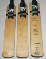 World Cup 1999. Three Gunn &amp; Moore official full size '1999 Cricket World Cup' bats for Bangladesh (15 signatures), Kenya (16) and Sri Lanka (15). Signatures include Aminul Islam, Khaled Mahmood, Mohammad Rafique, Khaled Mashud, Hasibul Hossain (Bangl