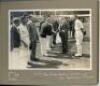 Edward Lambert 'Ted' a'Beckett. Victoria &amp; Australia 1927-1932. Original album in plain card covers, assumed to have been presented to a'Beckett, comprising twelve original mono press photographs of action from the 1930 Ashes Test series in England. E - 2