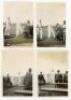 Yorkshire. Roy Kilner. Yorkshire &amp; England 1911-1927. A collection of twelve original small mono candid photographs taken at Kilner's benefit match, Yorkshire v Middlesex, Headingley, Leeds, 25th- 28th July 1925. The photographs depict players enterin - 3