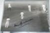 Don Bradman 1938-1948. Black file comprising a selection of thirty three original and restrike press photographs of Bradman, the majority in match action from Ashes Test of the late 1930s and 1948, others at functions, travelling, press portraits etc. Fou