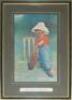 E.P. Kinsella. Excellent selection of four large original colour prints of the boy cricketer in various guises. 'The Hope of His Side', 'Out First Ball', 'The Boss' and 'The Catch of the Season'. Copyright 'E.P. Kinsella with original printed titles to lo - 3