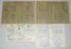 Yorkshire C.C.C. scorecards 1966-2007. Twenty two official scorecards for Yorkshire 1st and 2nd XI County matches, and one Test match played at Headingley. Earlier scorecards are Yorkshire v Kent, Harrogate 31st August- 2 September 1966, Yorkshire won by 