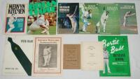 Somerset C.C.C. Benefit booklets and brochures 1946-2017. An excellent selection of over thirty official benefit brochures given for Somerset players, the majority signed. Earlier unsigned booklets are for Frank Lee 1946 and Horace Hazell 1949. Brochures 