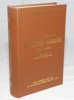 Wisden Cricketers' Almanack 1899. Willows hardback reprint (1995) in dark brown boards with gilt lettering. Limited edition 409/500. Very good condition - cricket