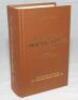 Wisden Cricketers' Almanack 1928. Willows hardback reprint (2008) in dark brown boards with gilt lettering. Limited edition 420/500. Very good condition - cricket