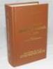 Wisden Cricketers' Almanack 1935. Willows hardback reprint (2010) in dark brown boards with gilt lettering. Limited edition 214/500. Very good condition - cricket