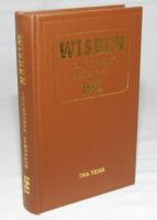 Wisden Cricketers' Almanack 1941. Willows hardback reprint (1999) in dark brown boards with gilt lettering. Limited edition 389/500. Very good condition - cricket