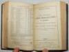 Wisden Cricketers' Almanack 1881 and 1882. 18th &amp; 19th editions. Two editions bound together in blue half leather boards, both editions lacking original paper wrappers, first page and advertising pages, with gilt titles to spine, red speckled page edg - 2