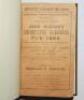 Wisden Cricketers' Almanack 1889. 26th edition. Bound in light brown boards with original paper wrappers, with gilt titles to spine. Minor wear and age toning to wrappers otherwise in good/very good condition - cricket