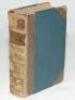 Wisden Cricketers' Almanack 1891 and 1892. 28th &amp; 29th editions. Two editions bound together in blue and brown half leather boards, both editions lacking original paper wrappers, first page and advertising pages, with gilt titles to spine, red speckle - 3