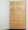 Wisden Cricketers' Almanack 1896. 33rd edition. Bound in green boards with original paper wrappers, with gilt titles to spine. Some wear and age toning to wrappers, crease to front wrapper, small tear to rear wrapper, some wear with small loss to the edge